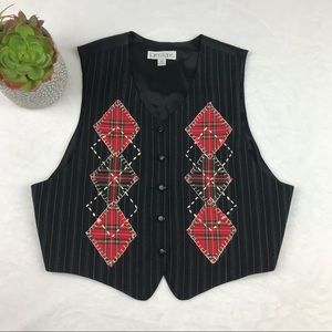 VTG Karen Kane Womens Vest Sz M
